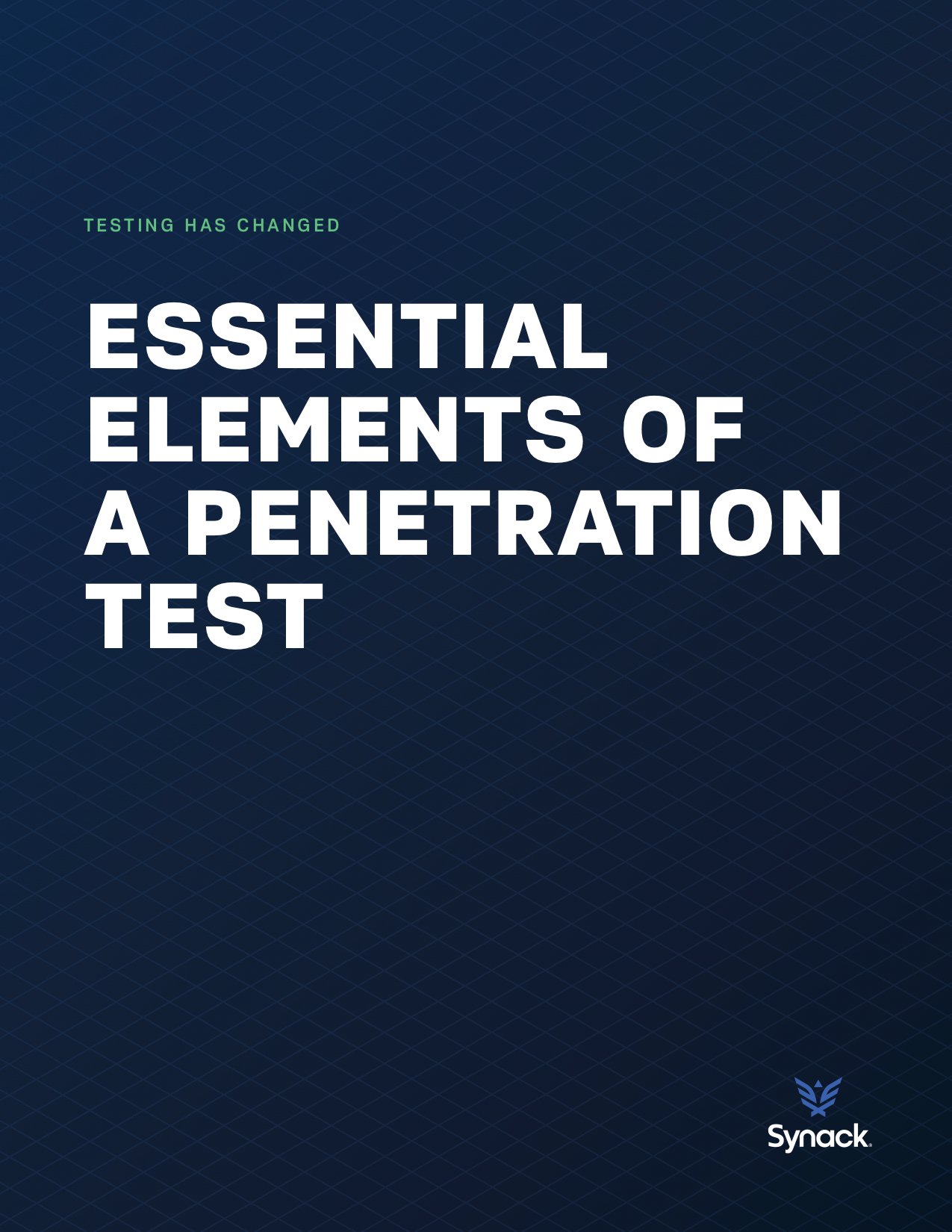 Essential Elements of a Penetration Test_cover Essential Elements of a Penetration Test_cover